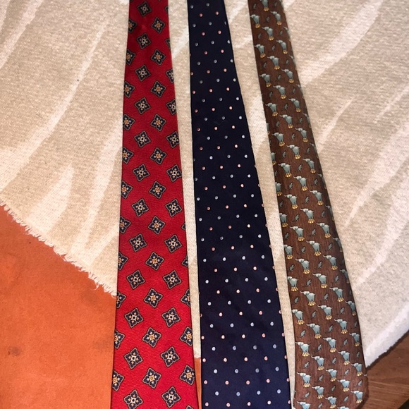Authentic Hermes Neck Tie. Plus 8 other Ties. - Picture 10 of 16